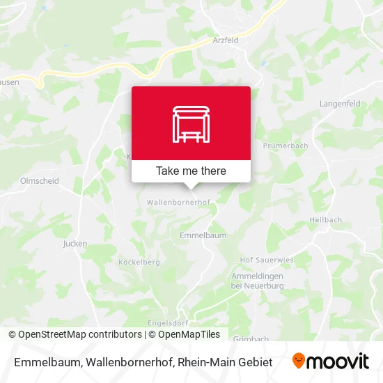 Карта Emmelbaum, Wallenbornerhof