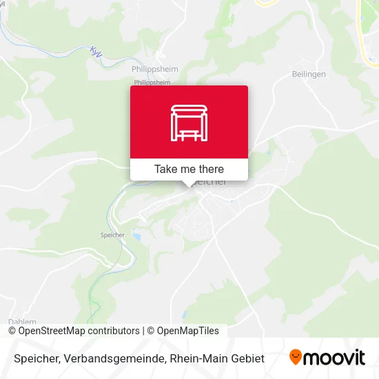 Карта Speicher, Verbandsgemeinde
