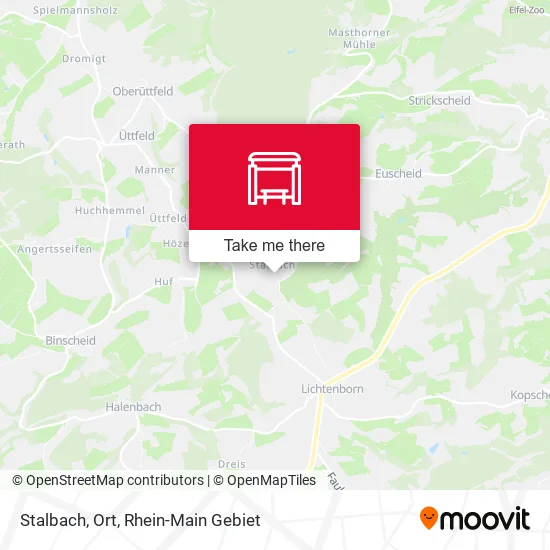 Карта Stalbach, Ort