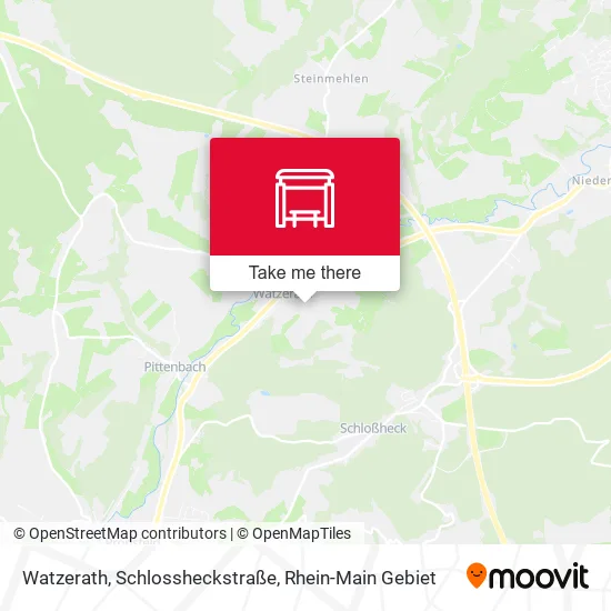 Карта Watzerath, Schlossheckstraße