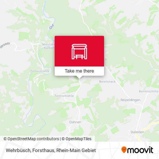 Wehrbüsch, Forsthaus map