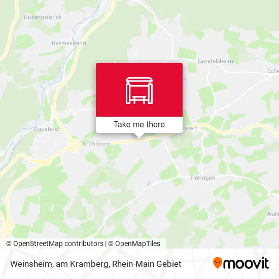 Weinsheim, am Kramberg map