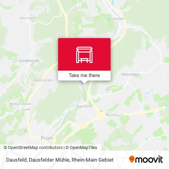 Карта Dausfeld, Dausfelder Mühle