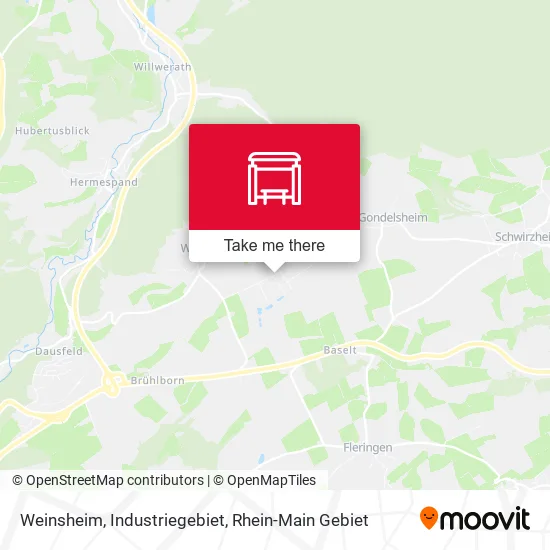 Карта Weinsheim, Industriegebiet