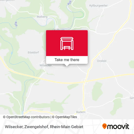 Карта Wilsecker, Zwengelshof