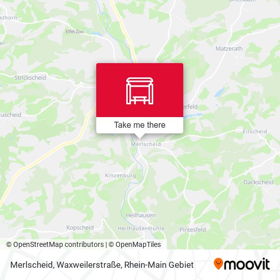 Карта Merlscheid, Waxweilerstraße