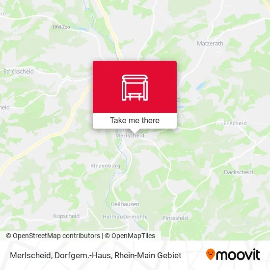 Карта Merlscheid, Dorfgem.-Haus