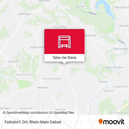 Карта Feilsdorf, Ort