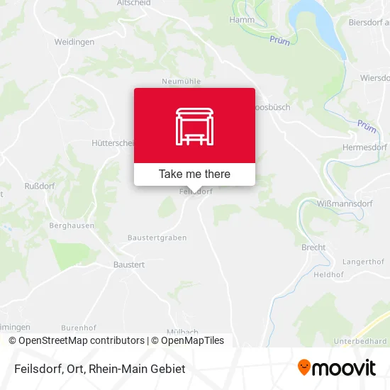 Карта Feilsdorf, Ort