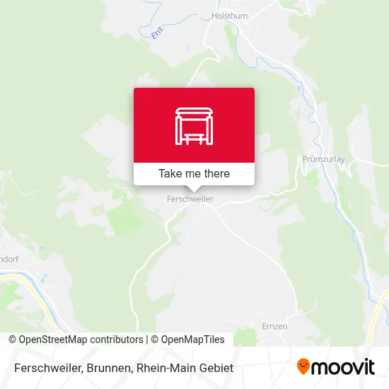 Ferschweiler, Brunnen map