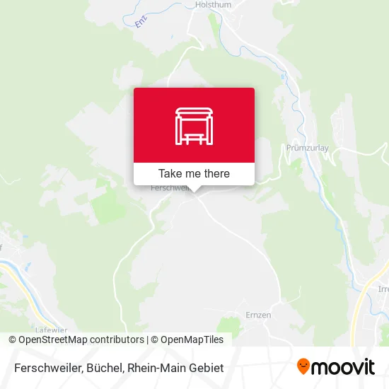 Карта Ferschweiler, Büchel