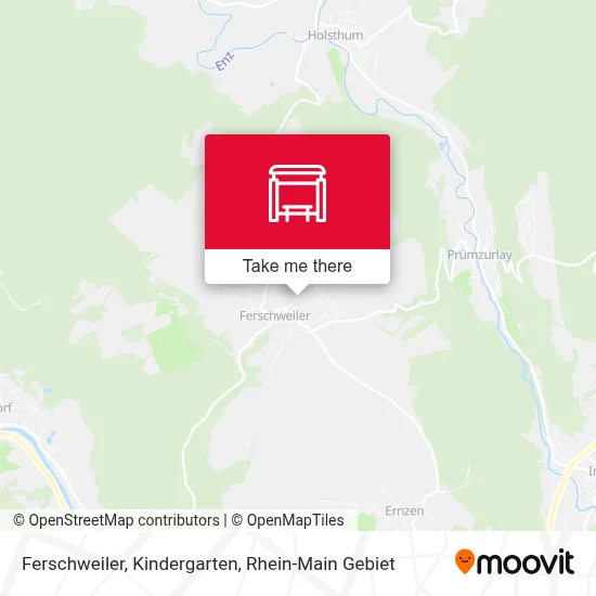 Ferschweiler, Kindergarten map
