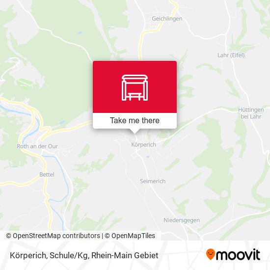 Körperich, Schule/Kg map