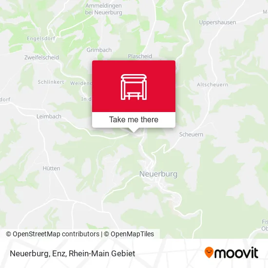 Карта Neuerburg, Enz