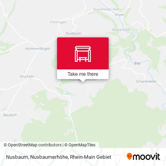 Nusbaum, Nusbaumerhöhe map