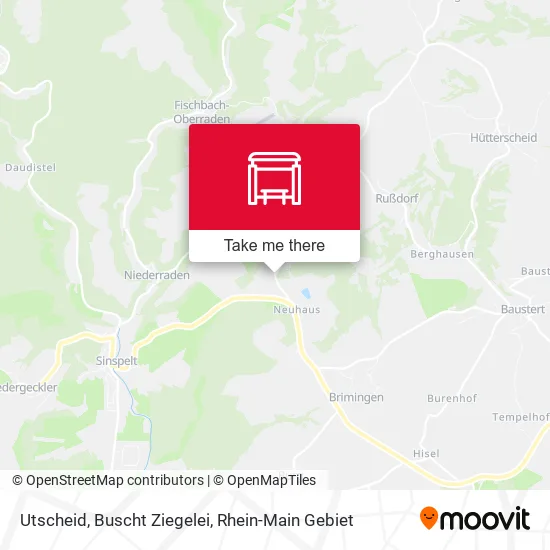 Карта Utscheid, Buscht Ziegelei