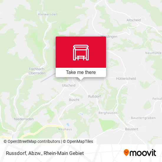 Карта Russdorf, Abzw.