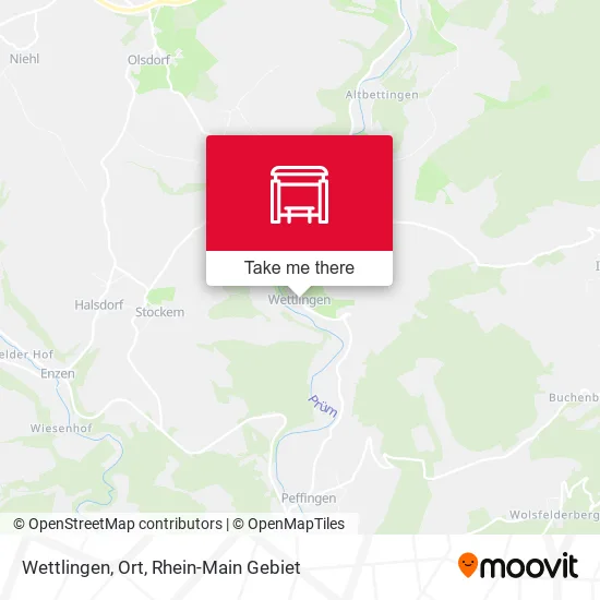 Карта Wettlingen, Ort