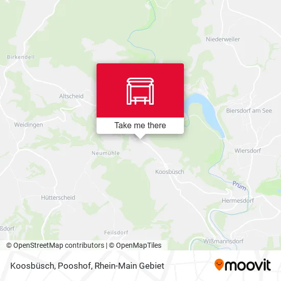 Карта Koosbüsch, Pooshof