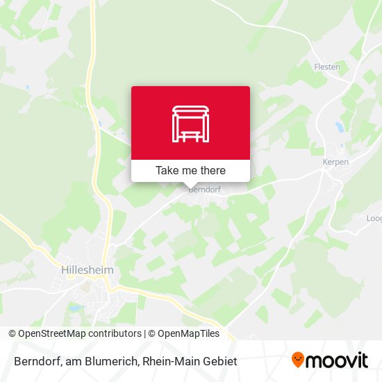 Карта Berndorf, am Blumerich