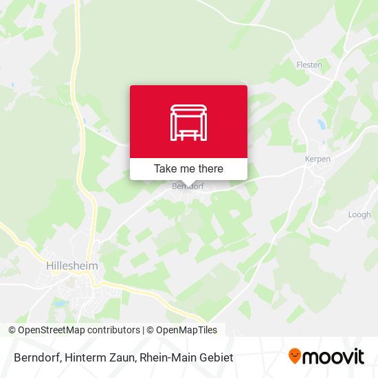 Карта Berndorf, Hinterm Zaun