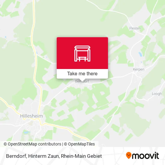 Карта Berndorf, Hinterm Zaun