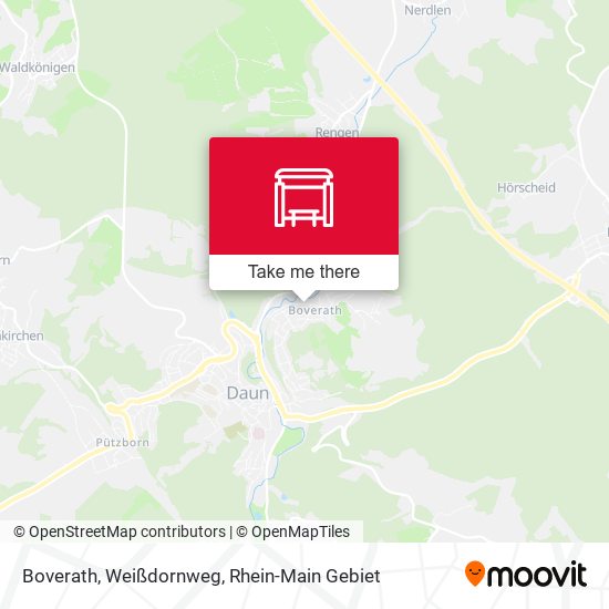 Boverath, Weißdornweg map