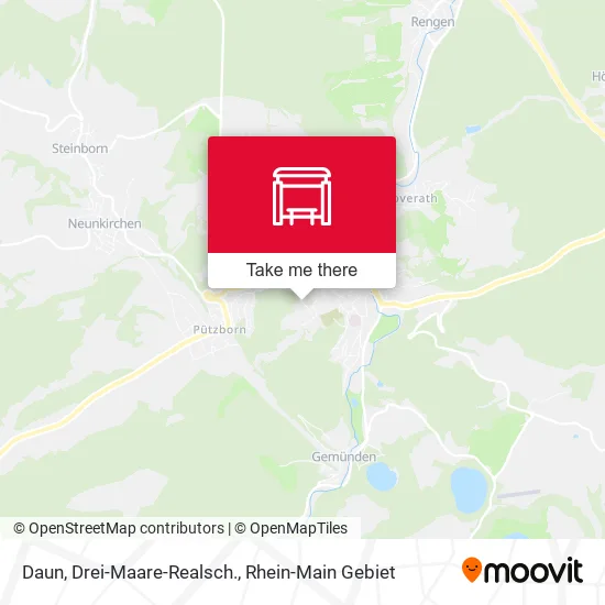 Карта Daun, Drei-Maare-Realsch.