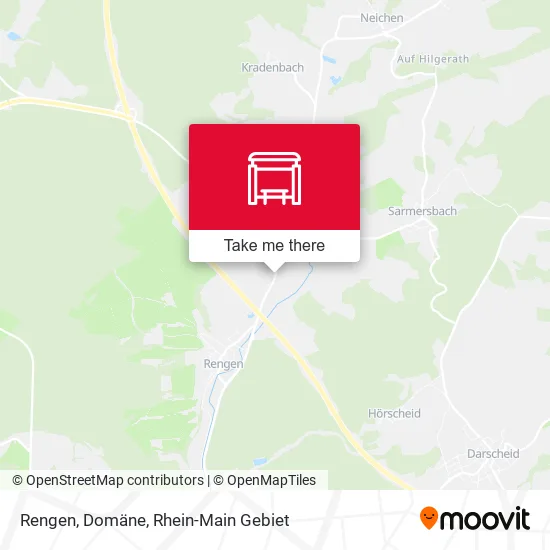 Карта Rengen, Domäne