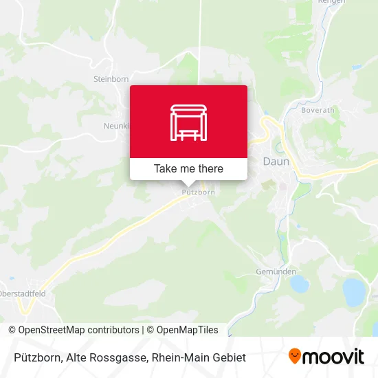 Карта Pützborn, Alte Rossgasse