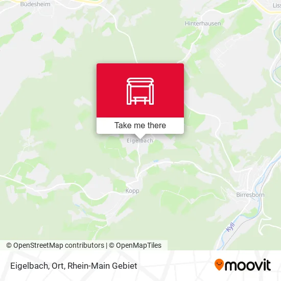 Карта Eigelbach, Ort