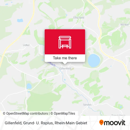 Карта Gillenfeld, Grund- U. Rsplus