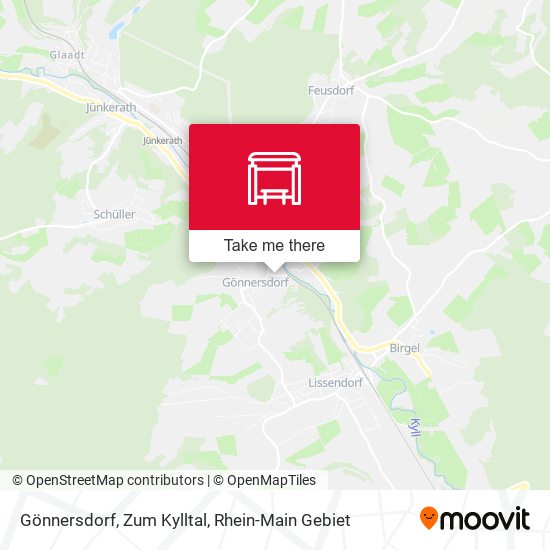 Gönnersdorf, Zum Kylltal map