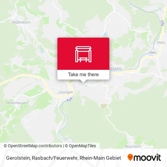 Карта Gerolstein, Rasbach/Feuerwehr