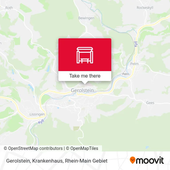 Карта Gerolstein, Krankenhaus