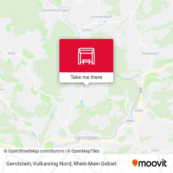 Gerolstein, Vulkanring Nord map