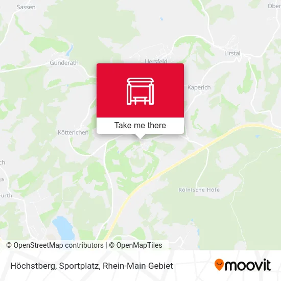 Карта Höchstberg, Sportplatz