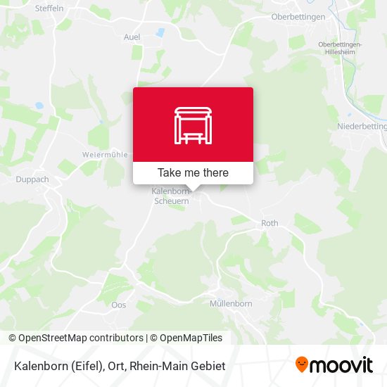 Карта Kalenborn (Eifel), Ort