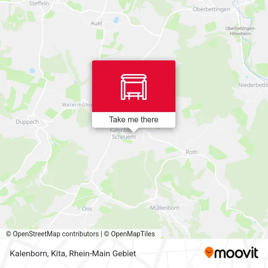 Карта Kalenborn, Kita