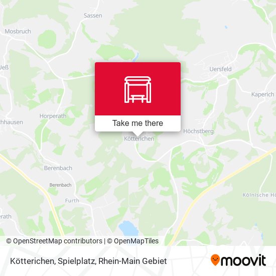 Карта Kötterichen, Spielplatz