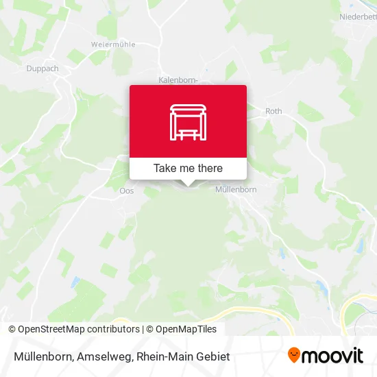 Карта Müllenborn, Amselweg