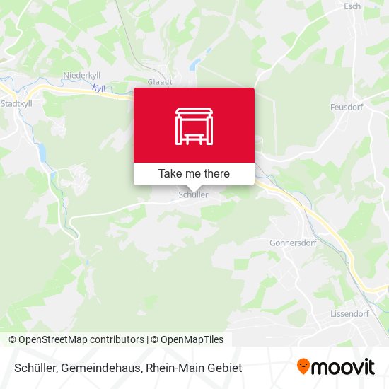 Schüller, Gemeindehaus map