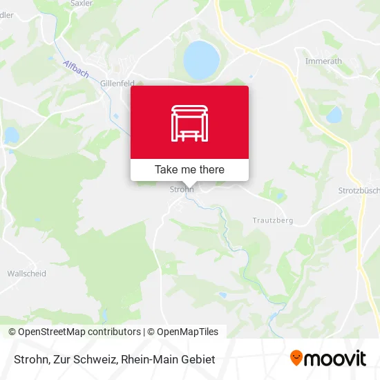 Strohn, Zur Schweiz map