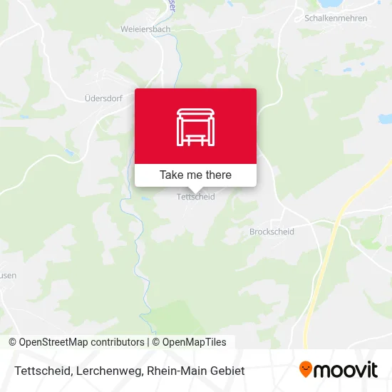 Tettscheid, Lerchenweg map