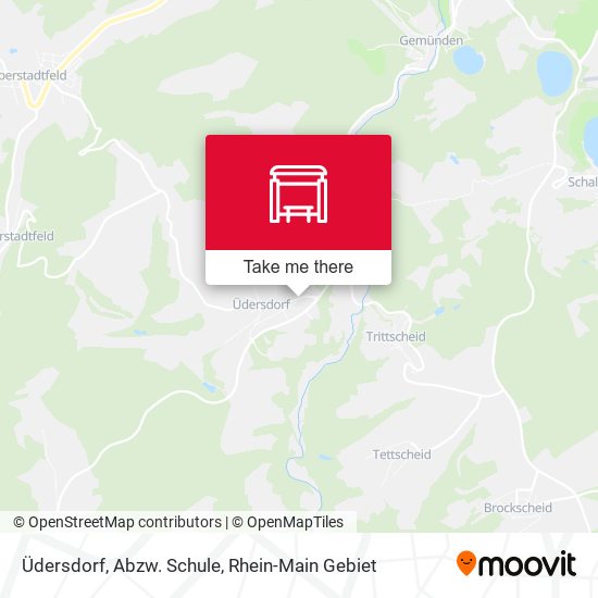Üdersdorf, Abzw. Schule map