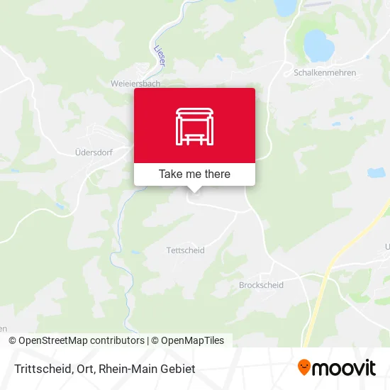 Карта Trittscheid, Ort