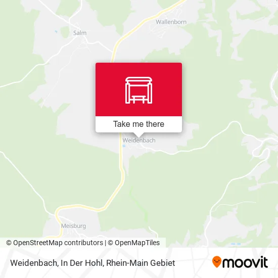 Карта Weidenbach, In Der Hohl