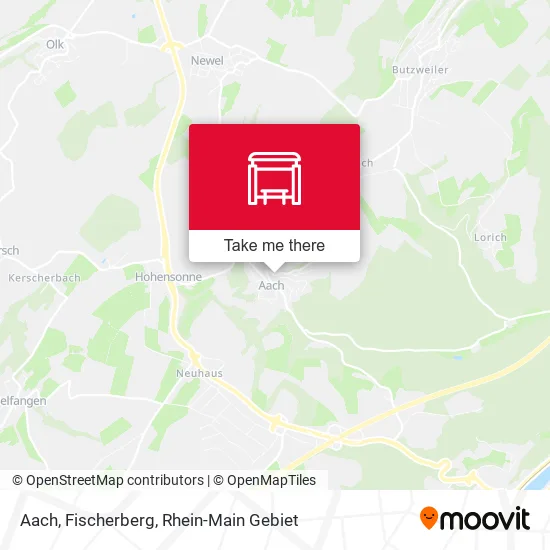 Карта Aach, Fischerberg
