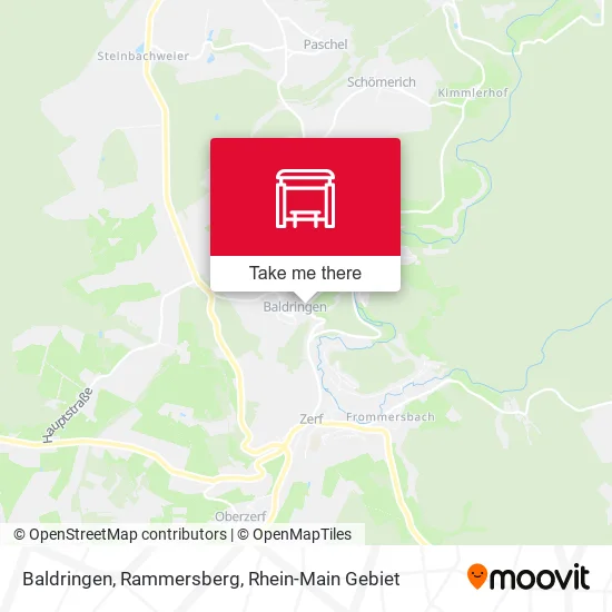 Карта Baldringen, Rammersberg