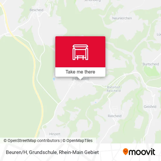 Карта Beuren/H, Grundschule